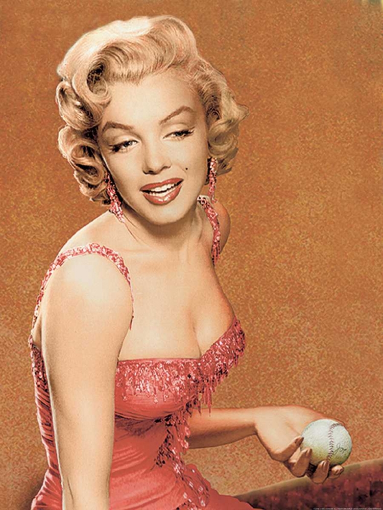 Marilyn Baseball art print by Chris Consani for $57.95 CAD