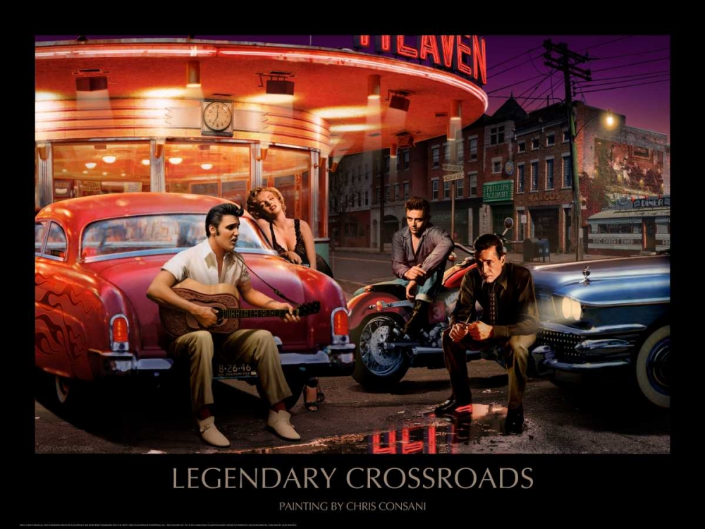 Legendary Crossroads art print by Chris Consani for $57.95 CAD