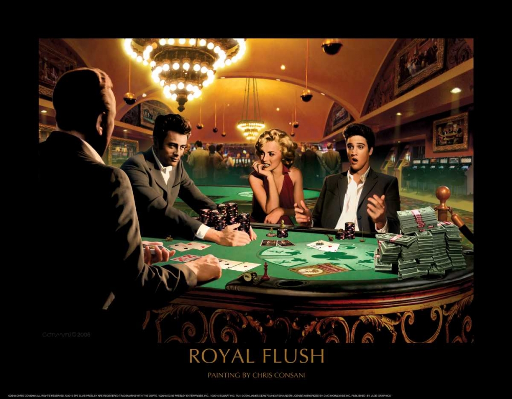 Royal Flush art print by Chris Consani for $57.95 CAD