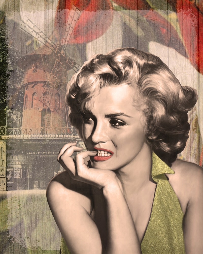 The Thinker Red Lips art print by Chris Consani for $57.95 CAD