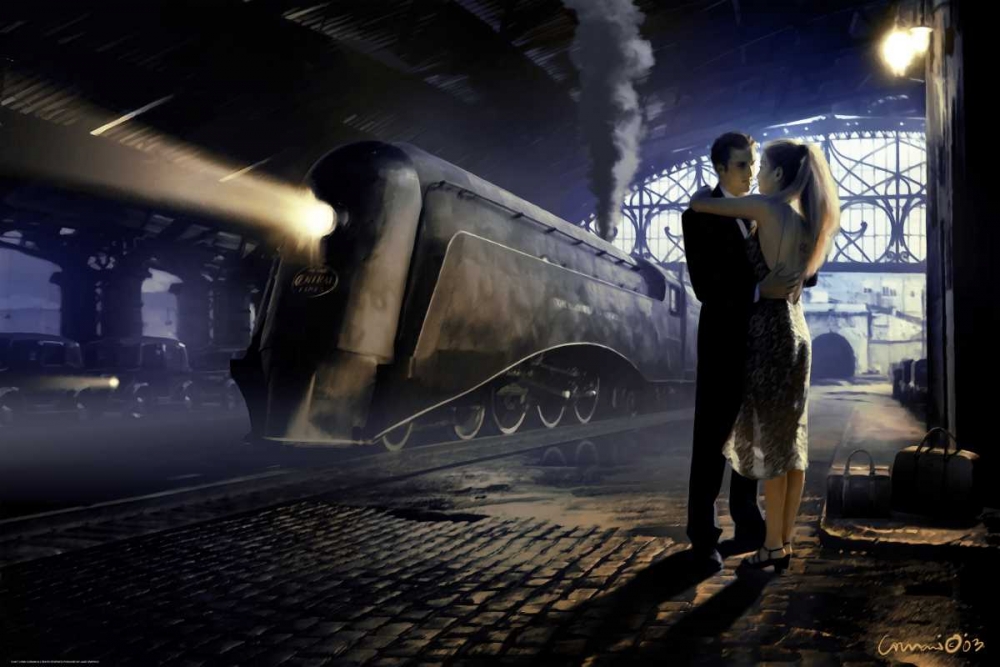 Train Depot art print by Chris Consani for $57.95 CAD