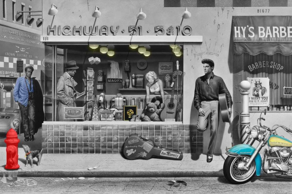 Highway Fifty One art print by Chris Consani for $57.95 CAD