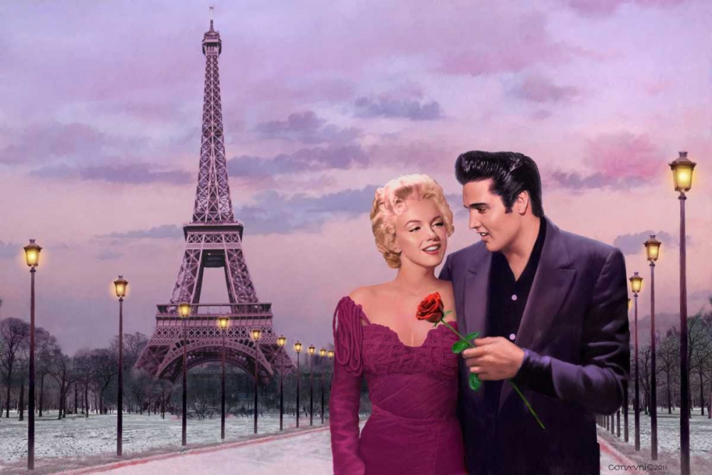 Paris Sunset art print by Chris Consani for $57.95 CAD