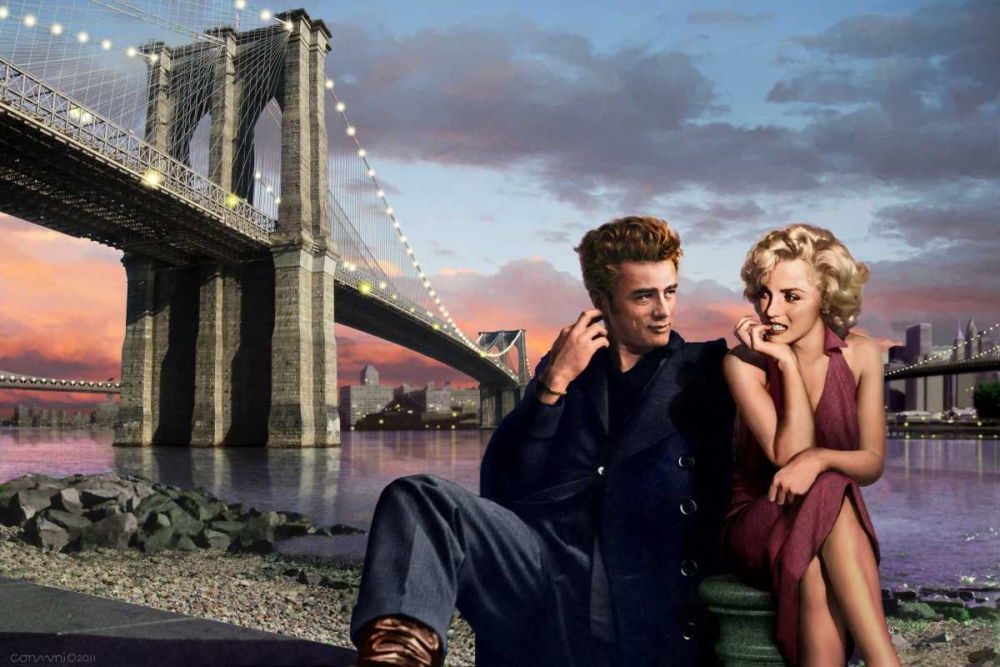 Brooklyn Nights art print by Chris Consani for $57.95 CAD