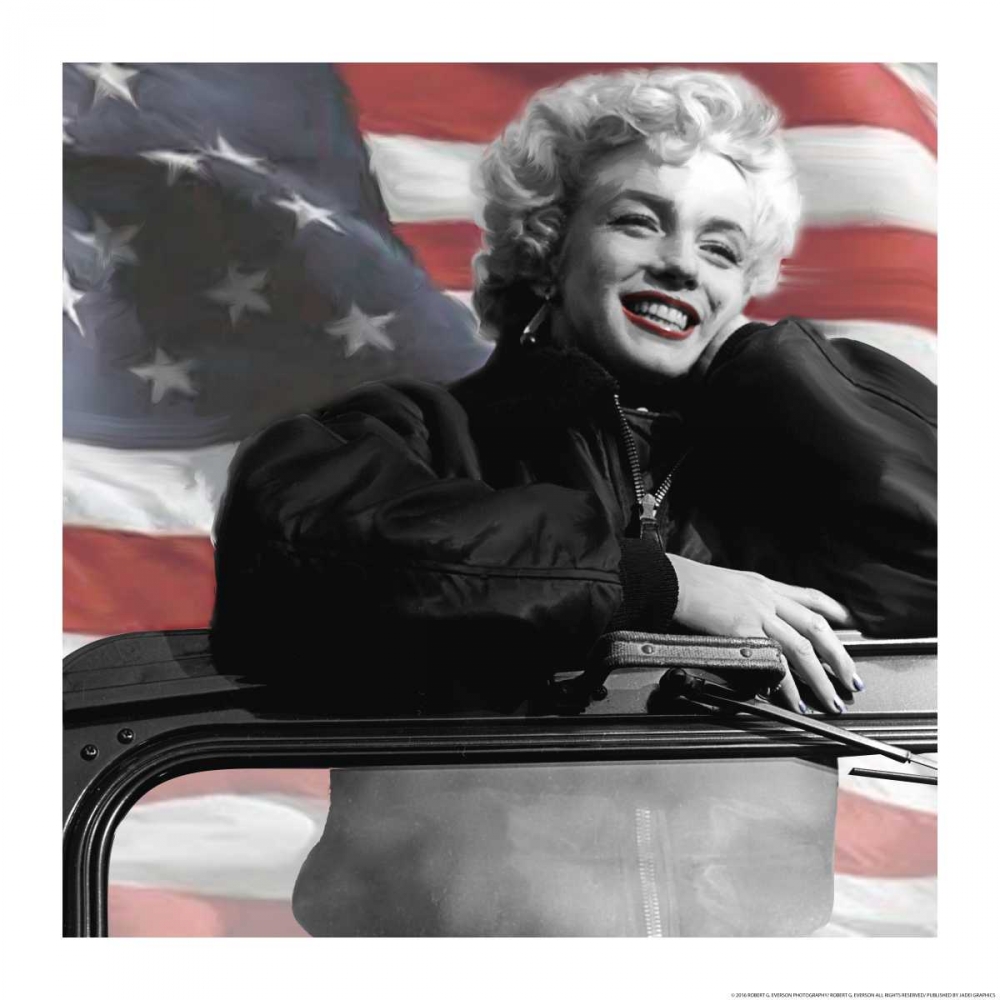 My Favorite In Flag art print by Robert Eversen for $57.95 CAD