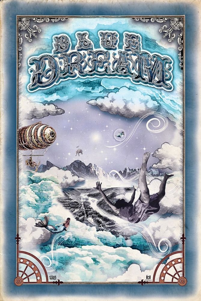 Blue Dream art print by Has for $57.95 CAD