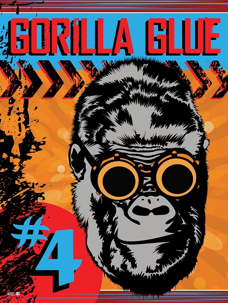Gorilla Glue art print by Has for $57.95 CAD