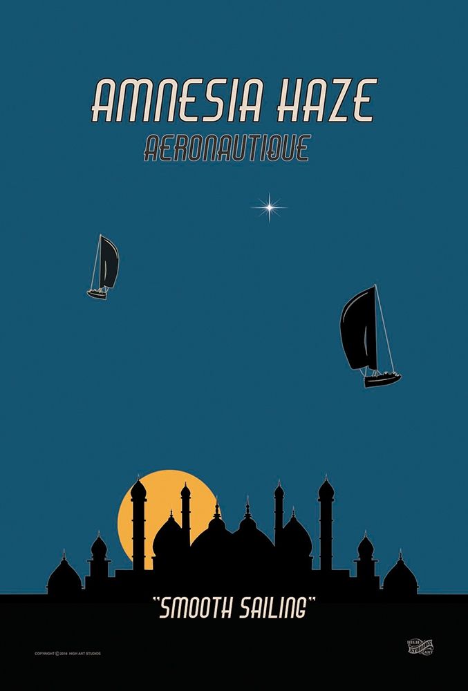 Amnesia Haze art print by Has for $57.95 CAD