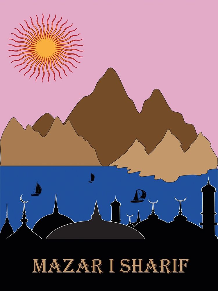 Mazar art print by Has for $57.95 CAD