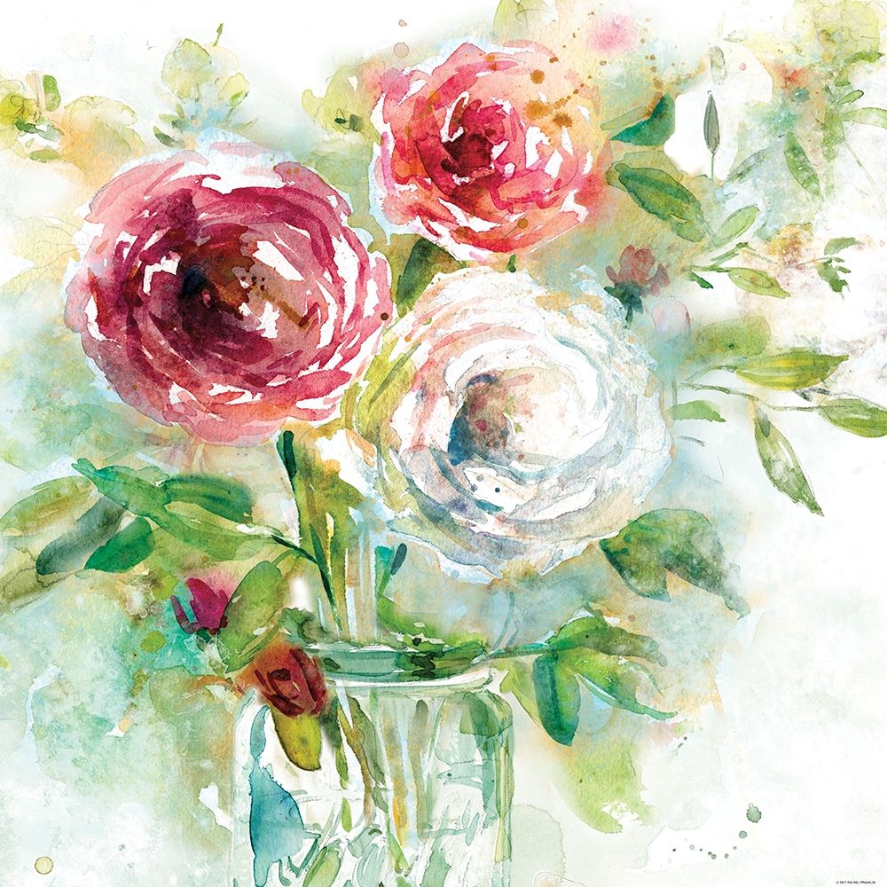 Garden Jar 1 art print by Elizabeth Franklin for $57.95 CAD