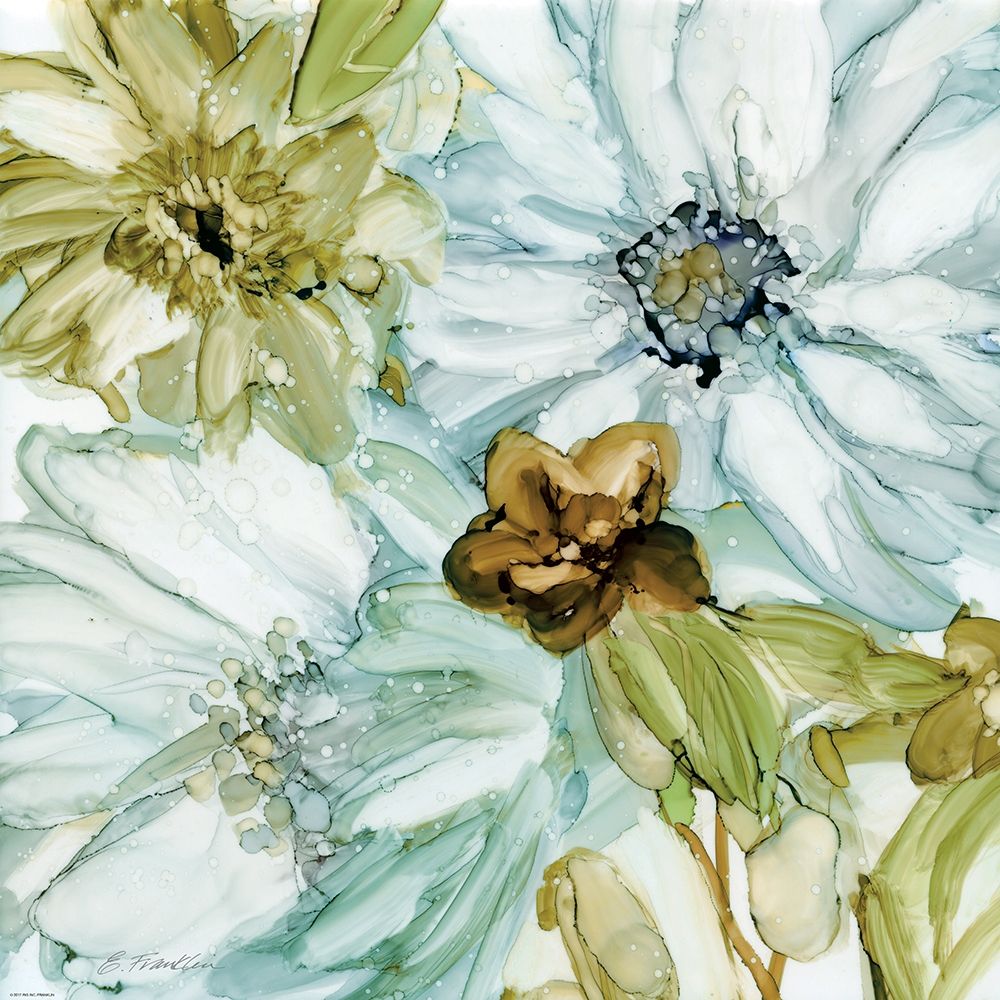 Seaglass Garden 1 art print by Elizabeth Franklin for $57.95 CAD