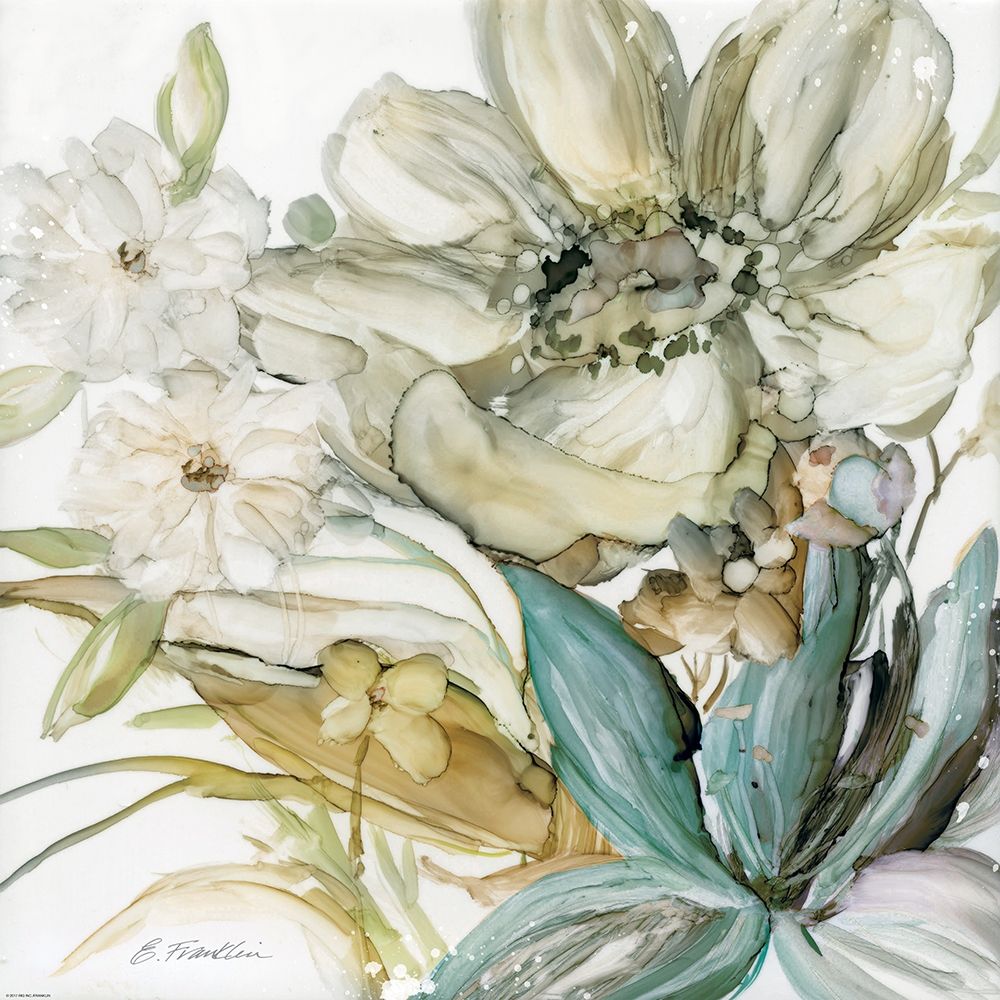 Seaglass Garden 2 art print by Elizabeth Franklin for $57.95 CAD