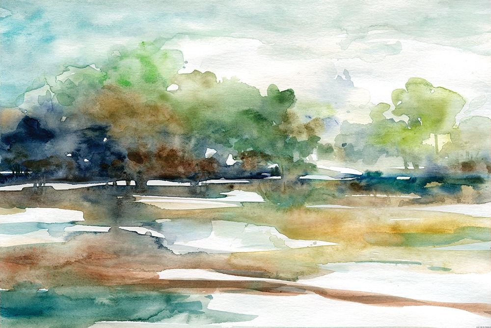 Tree Line 1 art print by Elizabeth Franklin for $57.95 CAD