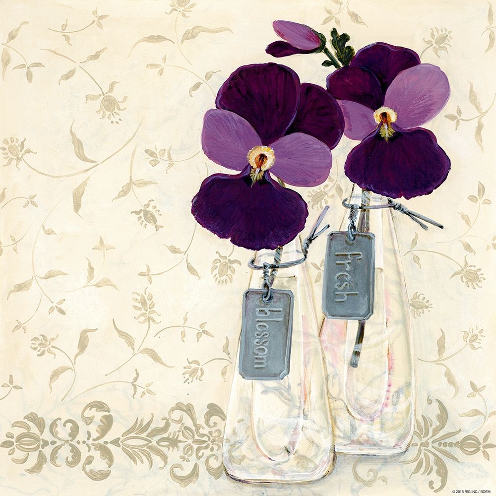 Inspired Purple art print by O. Boem for $57.95 CAD