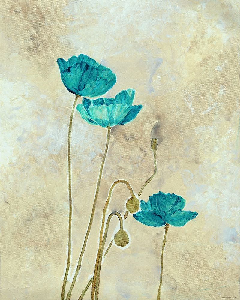 Tealqoise Flowers 2 art print by E. Henry for $57.95 CAD