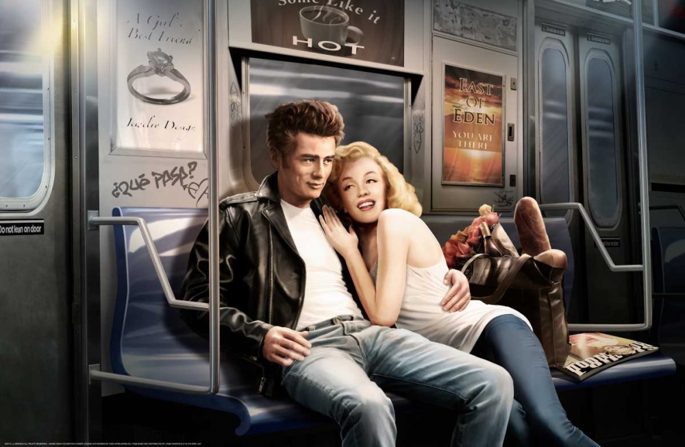 Subway art print by JJ Brando for $57.95 CAD