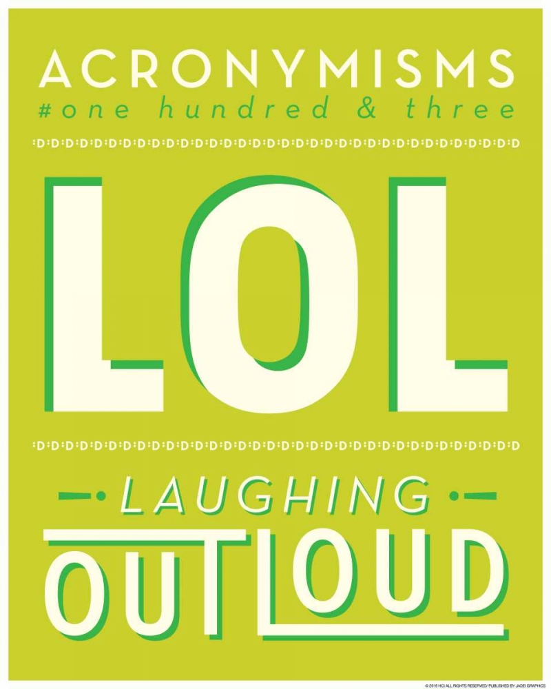 Lol art print by JJ Brando for $57.95 CAD
