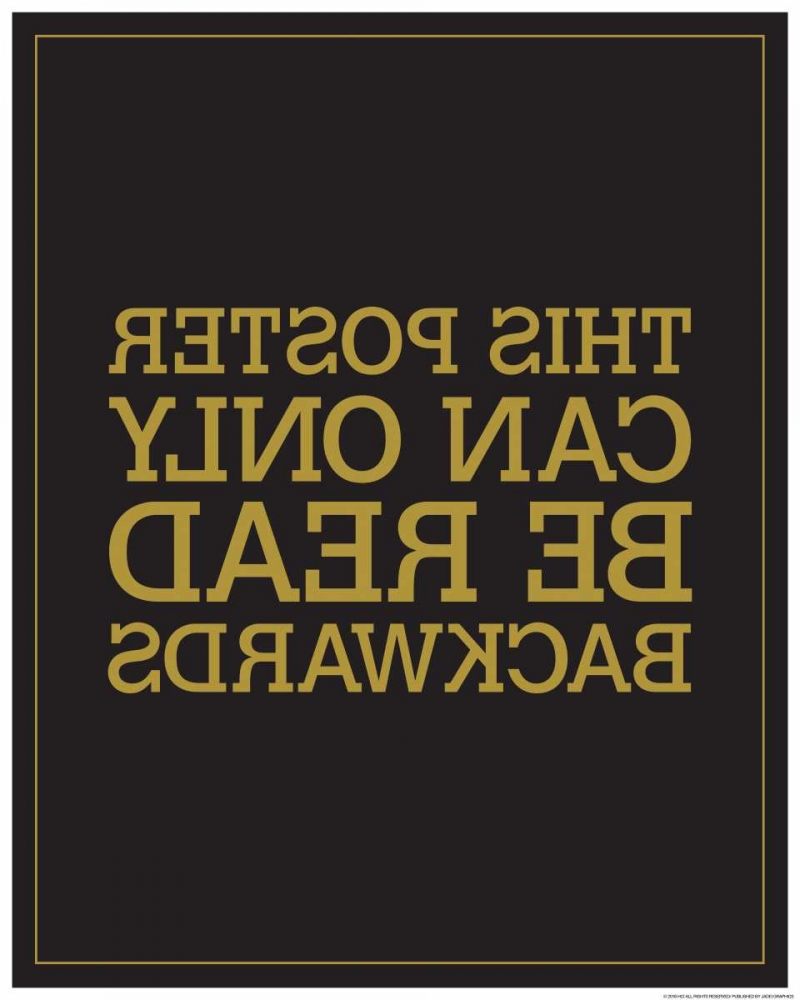 Backwards art print by JJ Brando for $57.95 CAD