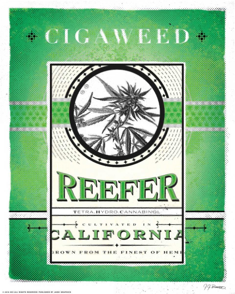 Reefer art print by JJ Brando for $57.95 CAD