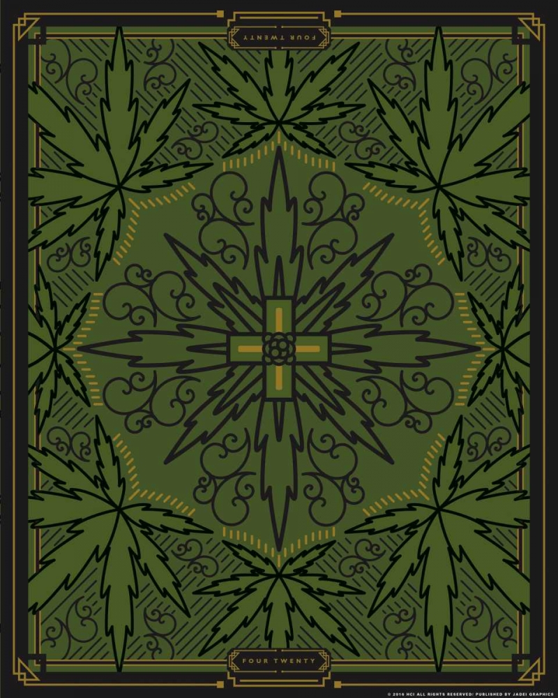 420 Green art print by JJ Brando for $57.95 CAD