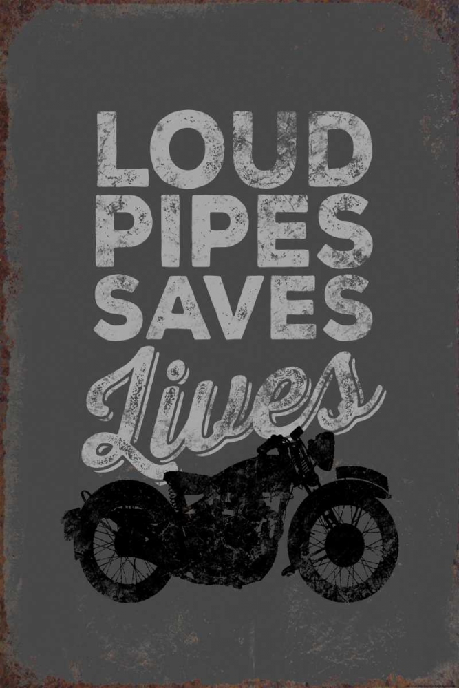 Loud Pipes art print by JJ Brando for $57.95 CAD