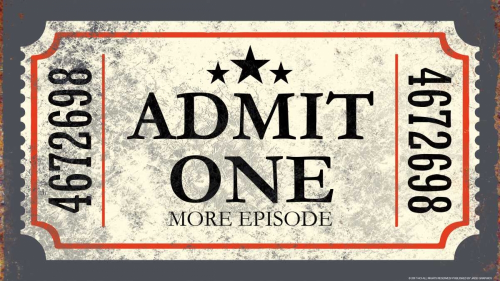 Admit One art print by JJ Brando for $57.95 CAD
