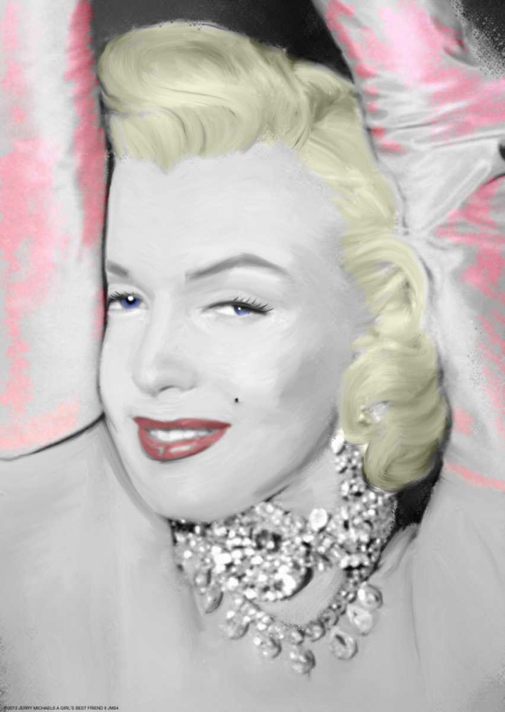 Diamonds are a Girls Best Friend art print by Jerry Michael for $57.95 CAD