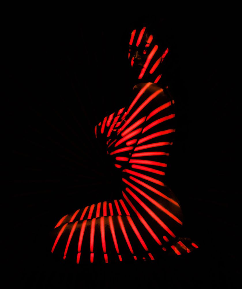 Red Tigeress art print by Dan Katz for $57.95 CAD