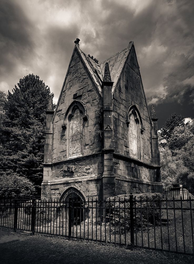 Mausoleum art print by Dan Katz for $57.95 CAD