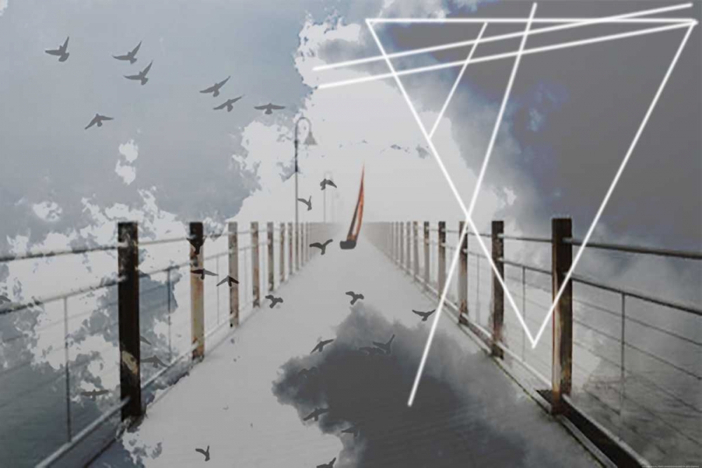 Bridge art print by Kat for $57.95 CAD