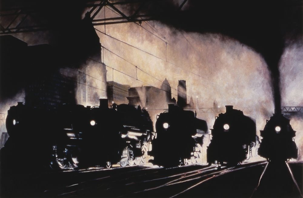 Departing art print by L. Gipe for $57.95 CAD