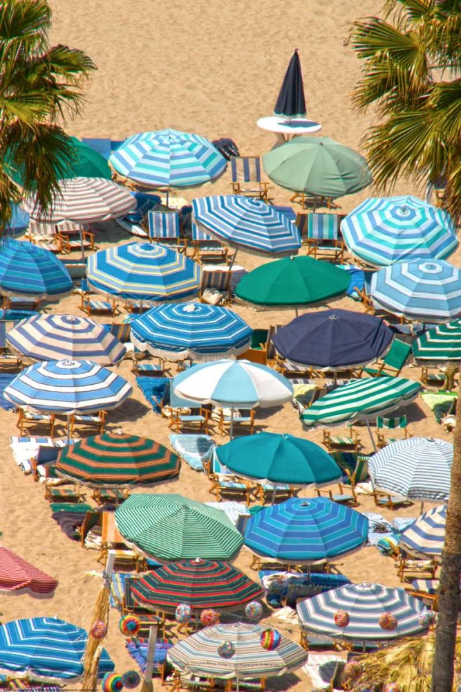Umbrellas 2 art print by Sally Linden for $57.95 CAD