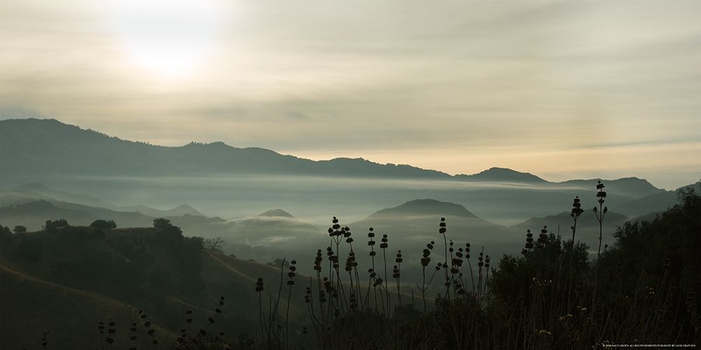 Fog in the Mountain art print by Sally Linden for $57.95 CAD