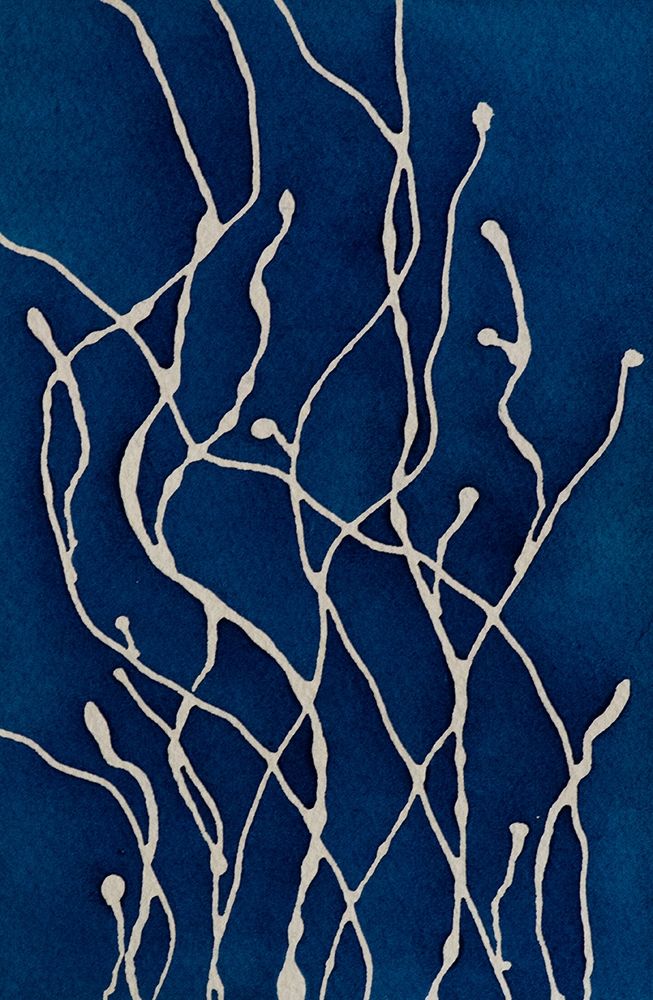 Blue Ferns art print by Laura Van for $57.95 CAD