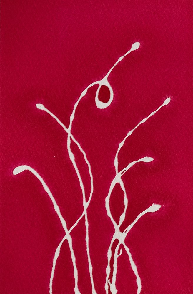 A Spot Of Red art print by Laura Van for $57.95 CAD