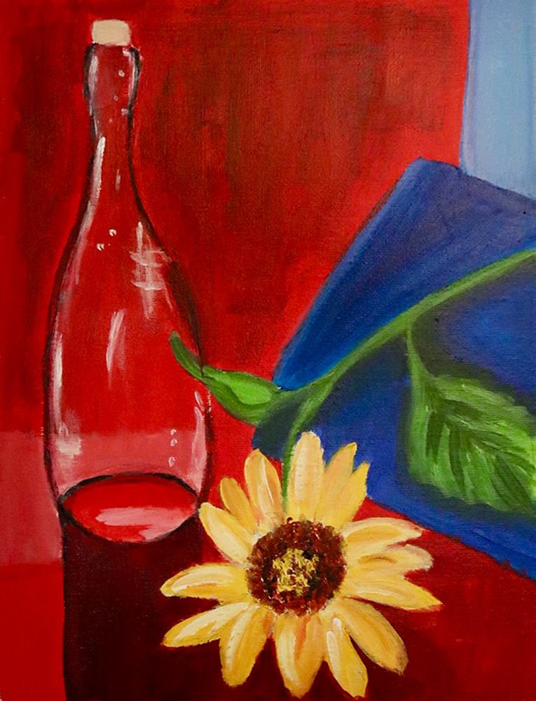 Red Bottle art print by Laurie MacMurry for $57.95 CAD