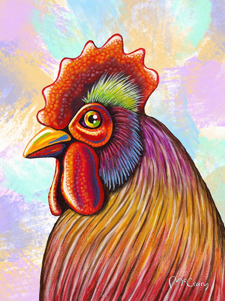 Chicken art print by Mike McCrary for $57.95 CAD
