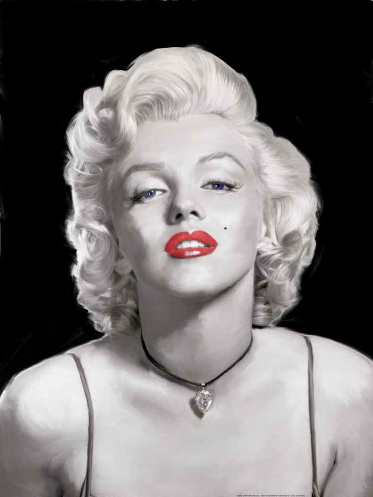 Look Of Love Blue Eyes art print by Jerry Michaels for $57.95 CAD