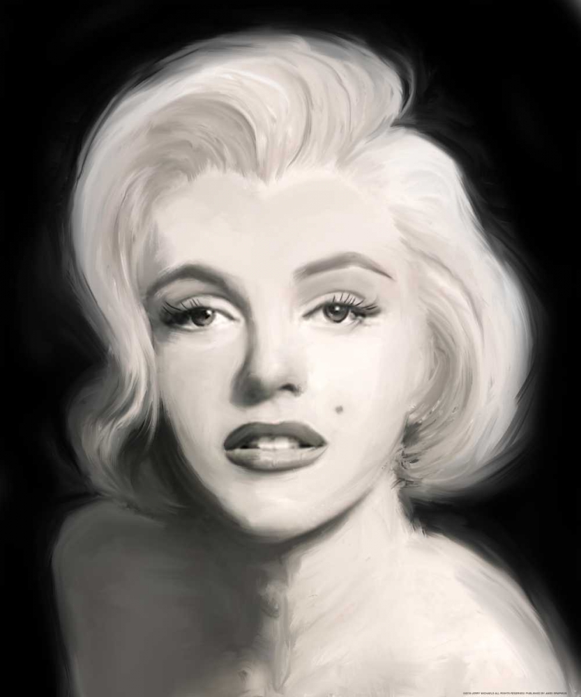 Beautiful In Black art print by Jerry Michaels for $57.95 CAD