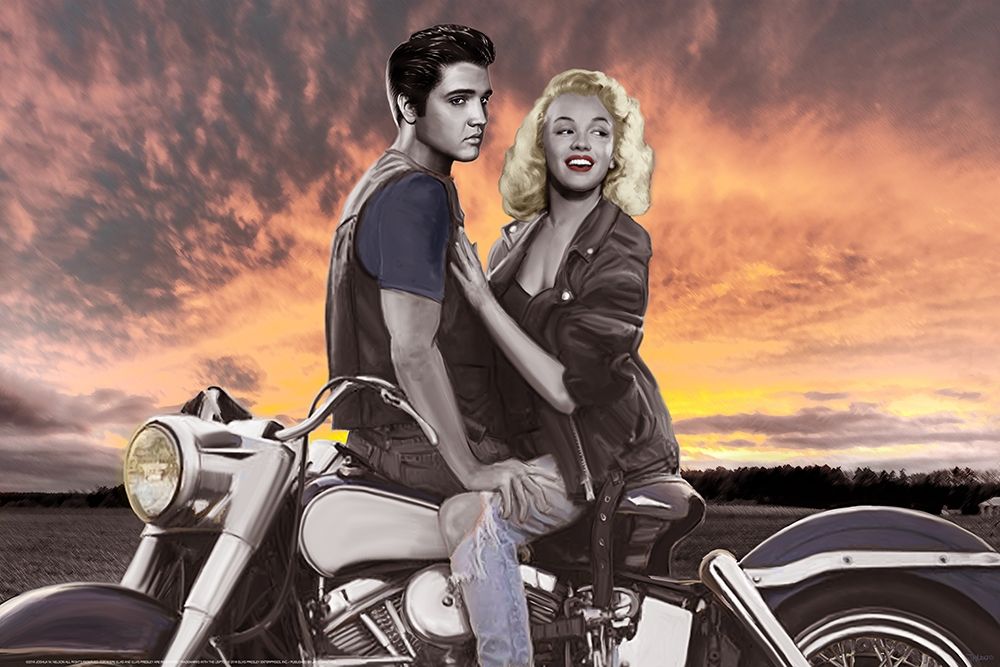 Sunset Ride art print by Josh Nelson for $57.95 CAD