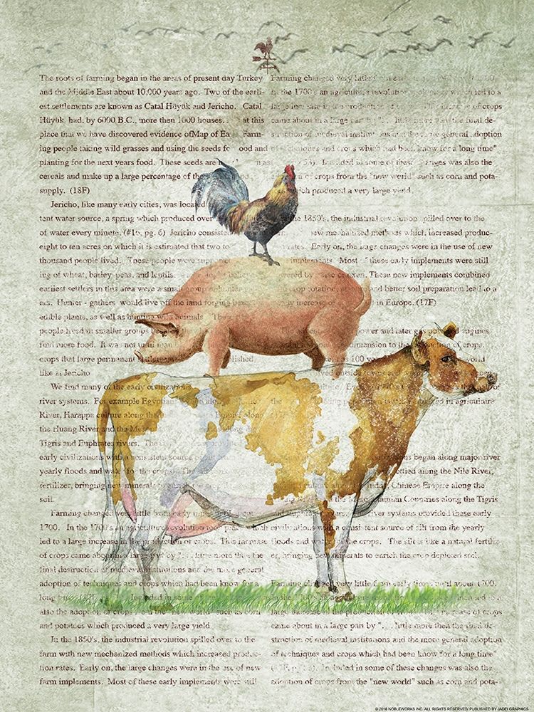 Farm Stand B1 art print by Inc. Nobleworks for $57.95 CAD