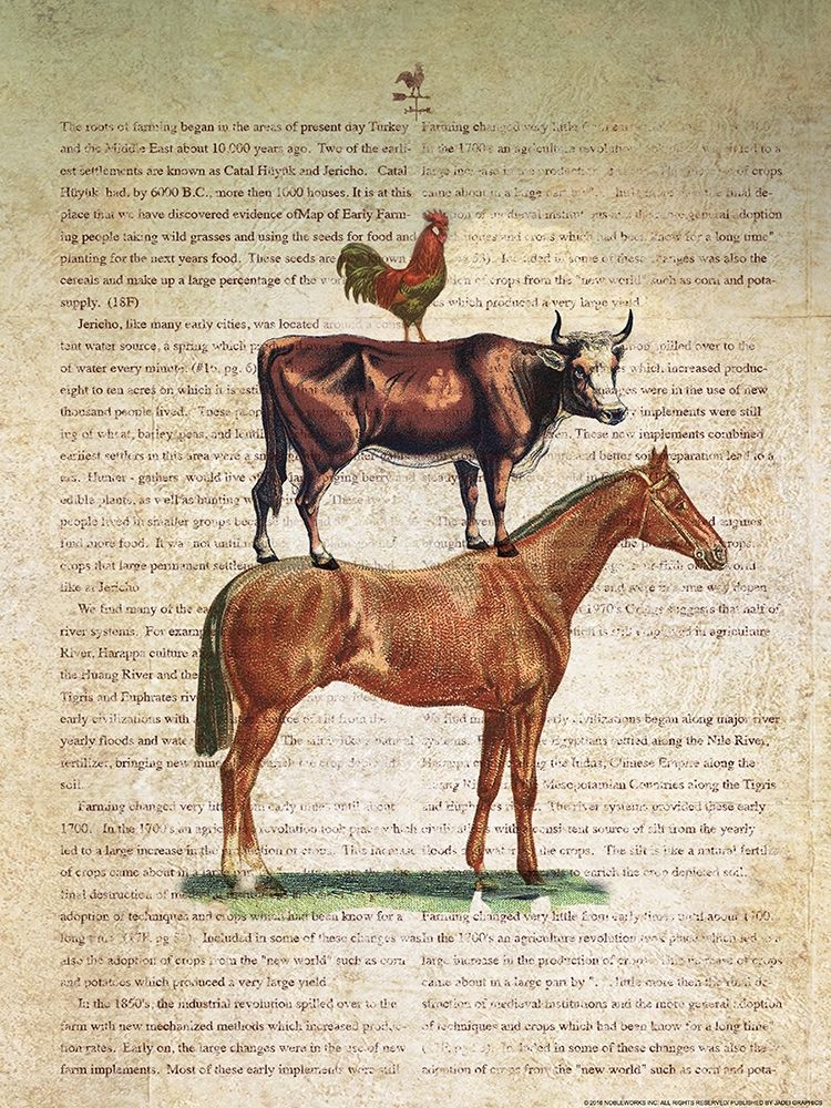 Farm Stand C1 art print by Inc. Nobleworks for $57.95 CAD