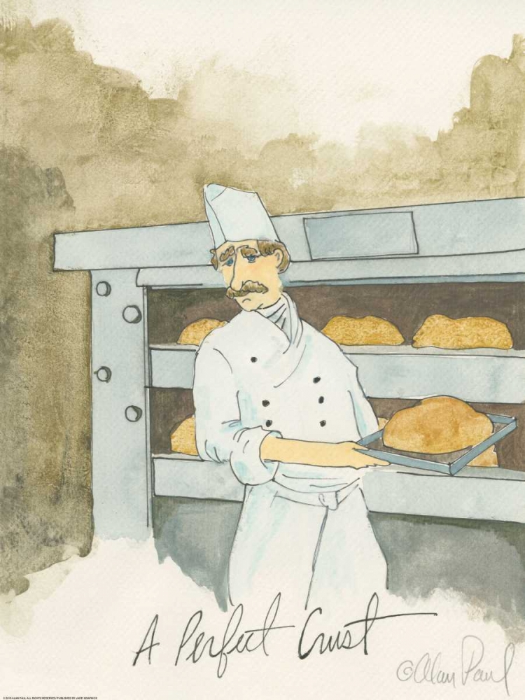 Perfect Crust art print by Alan Paul for $57.95 CAD