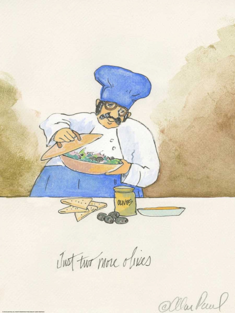 Two More Olives art print by Alan Paul for $57.95 CAD