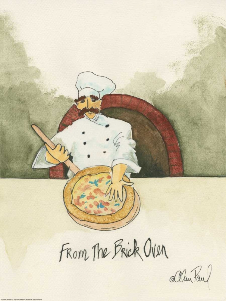 Brick Oven art print by Alan Paul for $57.95 CAD
