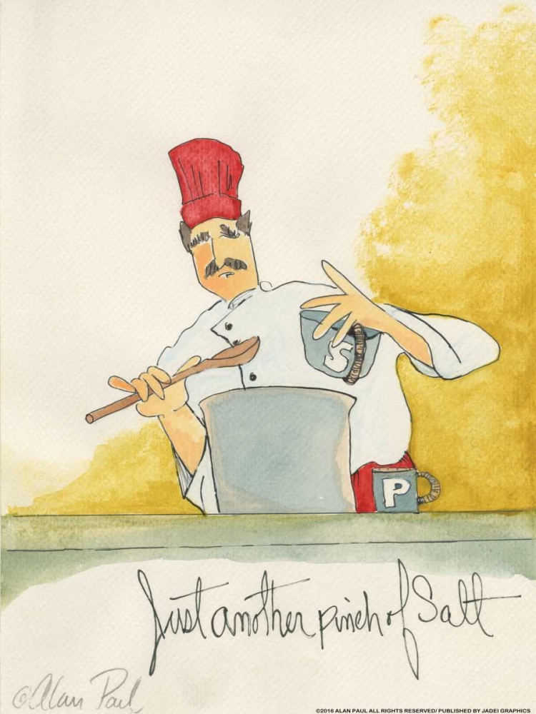 Pinch Of Salt art print by Alan Paul for $57.95 CAD