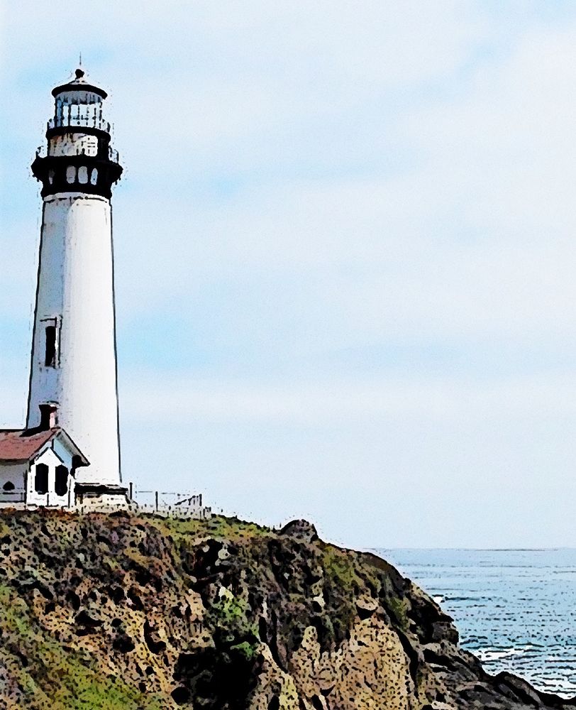 Lighthouse #1 art print by Alan Segal for $57.95 CAD