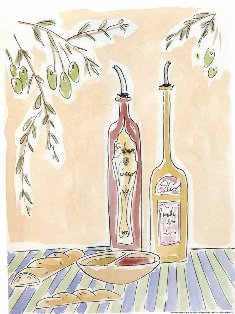 Oil And Balsamic art print by Alan Paul for $57.95 CAD