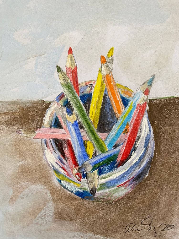 Pencils art print by Alan Segal for $57.95 CAD