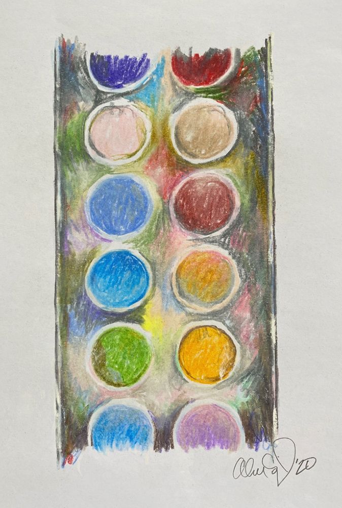 Waterpaint art print by Alan Segal for $57.95 CAD